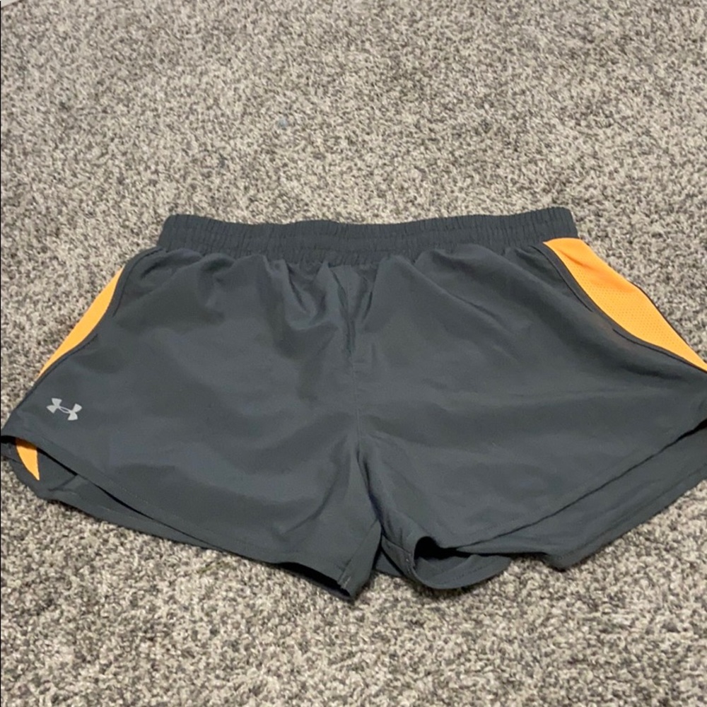 UA running shorts